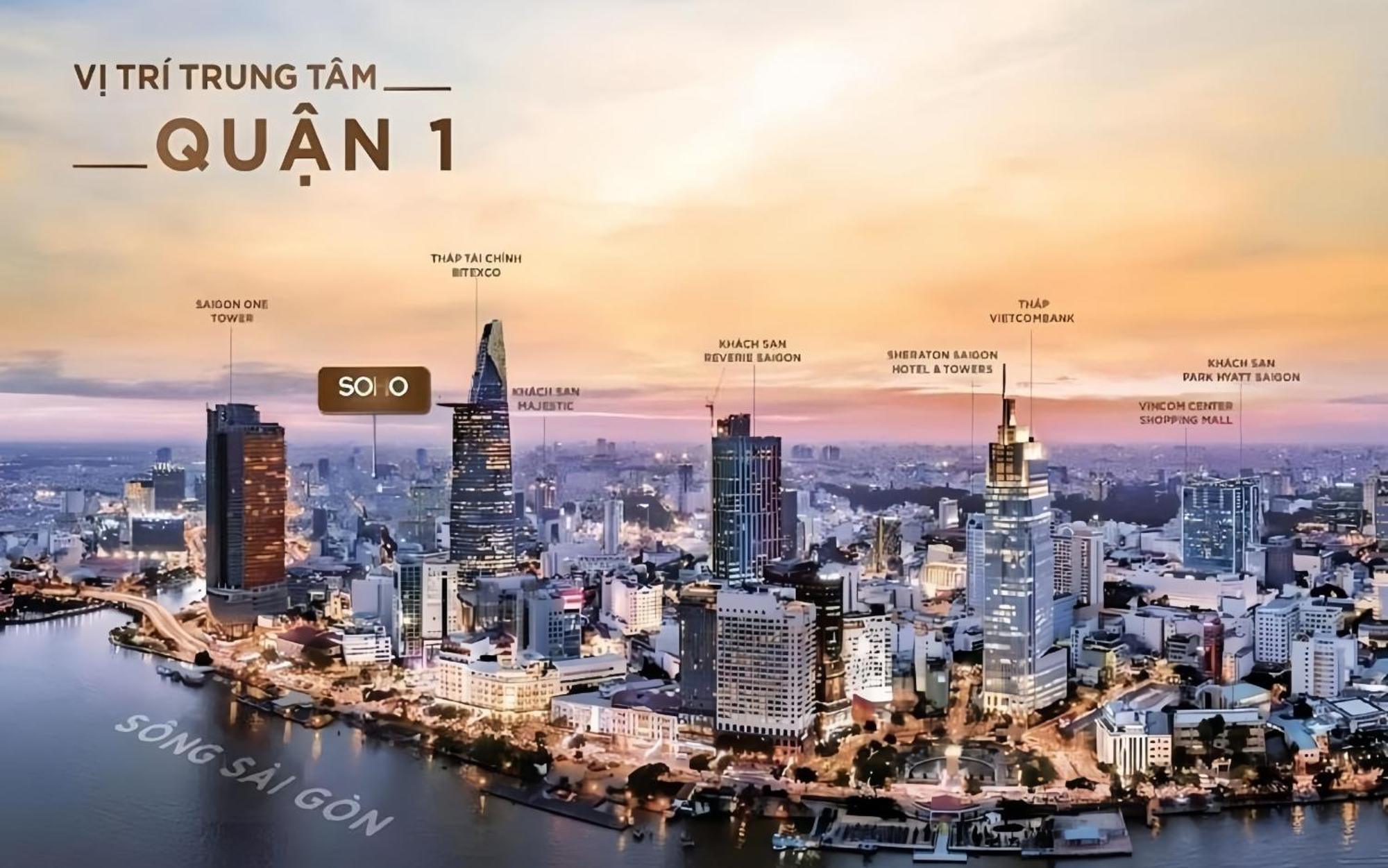 Soho Central Residence - City View - District 1 โฮจิมินห์ซิตี้ ภายนอก รูปภาพ