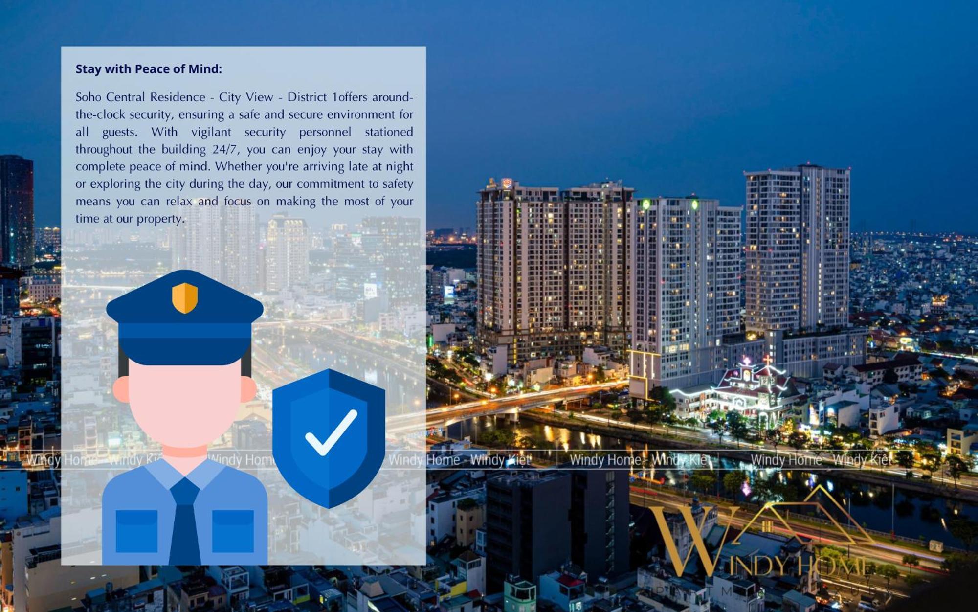 Soho Central Residence - City View - District 1 โฮจิมินห์ซิตี้ ภายนอก รูปภาพ