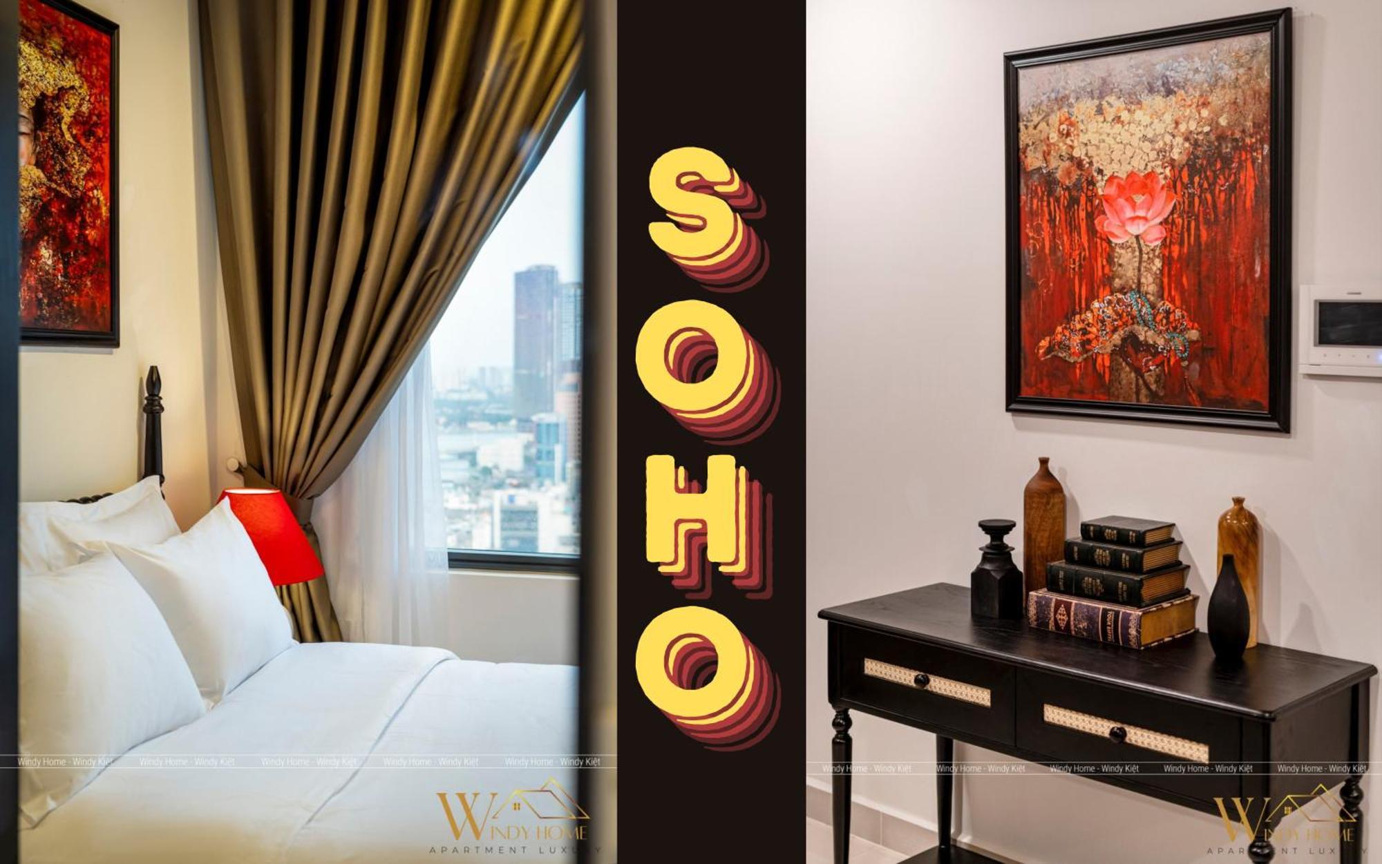 Soho Central Residence - City View - District 1 โฮจิมินห์ซิตี้ ภายนอก รูปภาพ