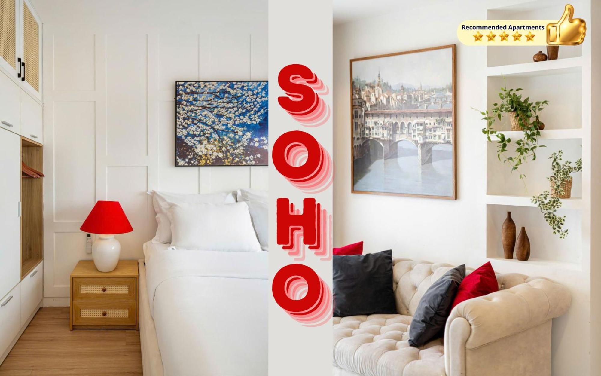 Soho Central Residence - City View - District 1 โฮจิมินห์ซิตี้ ภายนอก รูปภาพ