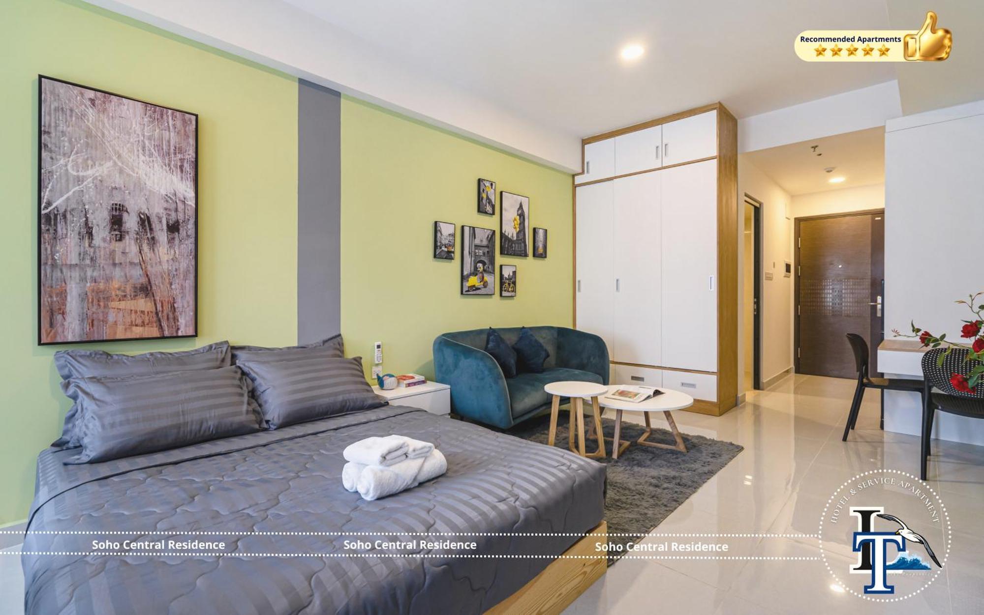 Soho Central Residence - City View - District 1 โฮจิมินห์ซิตี้ ภายนอก รูปภาพ
