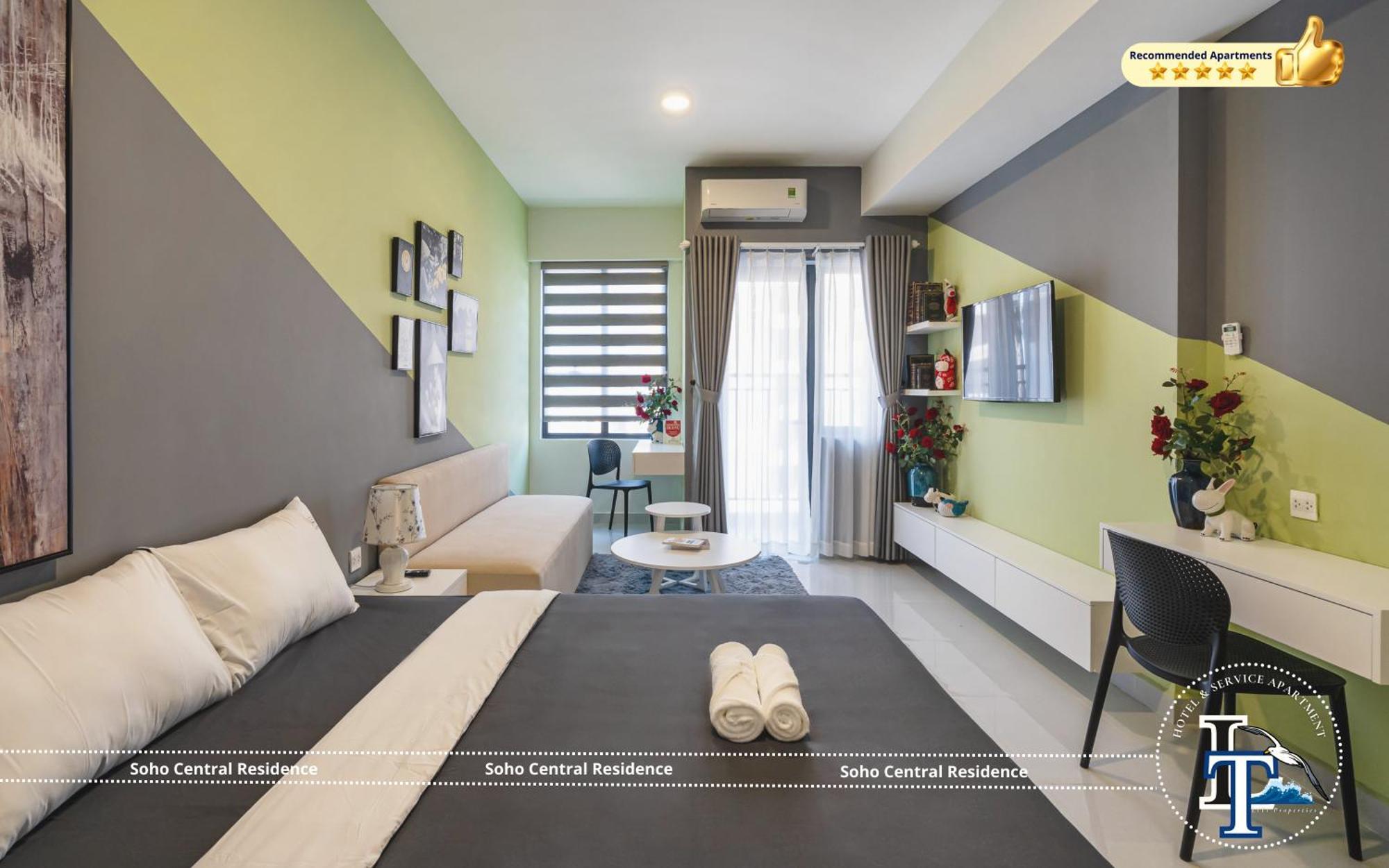 Soho Central Residence - City View - District 1 โฮจิมินห์ซิตี้ ภายนอก รูปภาพ