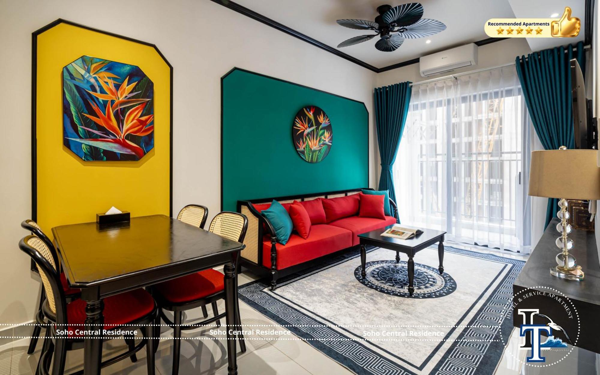 Soho Central Residence - City View - District 1 โฮจิมินห์ซิตี้ ภายนอก รูปภาพ